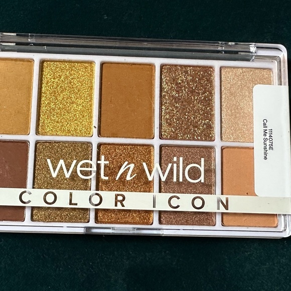 Wet n wild colour icon call me sunshine 10 colour eye shadow  palette  new - Picture 2 of 9